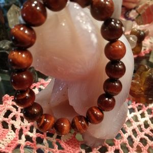 Red tiger eye bracelet